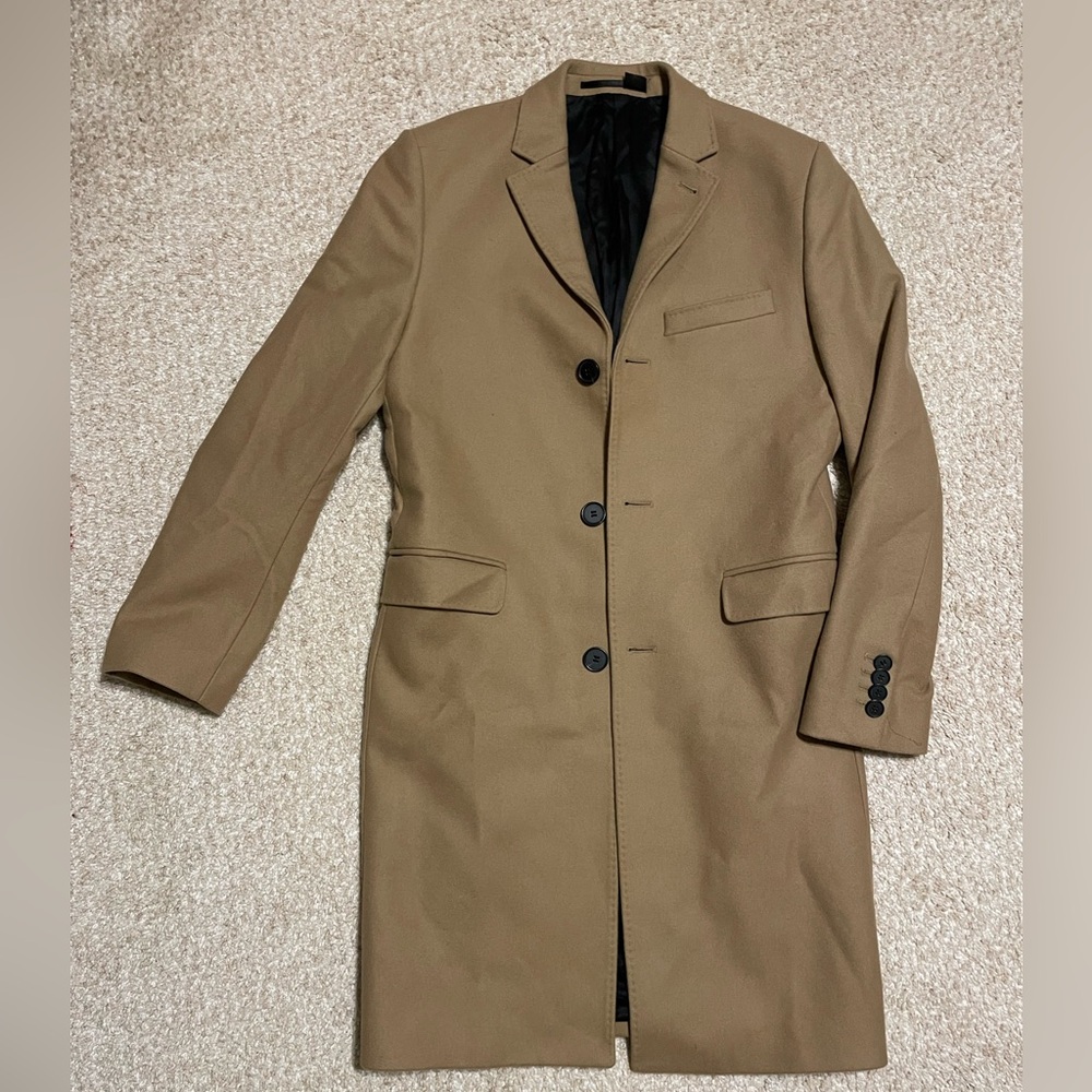 Wool/Cashmere Trench Coat
